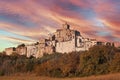 Small village at the sunset, Nera montoro