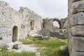 Smar Jbeil citadel, old Crusader castle in ruin, Lebanon