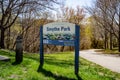 View of Smythe Park in Toronto. Royalty Free Stock Photo