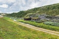 View of Snodoldalssaetra farm, Norway