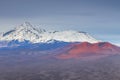 Mount Ostry Tolbachik, the highest point of volcanic complex on the Kamchatka, Russia.