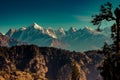 Panchchuli peaks Royalty Free Stock Photo