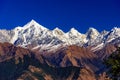 Panchchuli peaks, Munsiyari Royalty Free Stock Photo