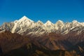 Panchchuli peaks, Munsiyari Royalty Free Stock Photo