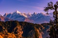 Panchchuli peaks, Munsiyari Royalty Free Stock Photo