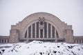 Snow Covered Union Terminal - Cincinnati, Ohio