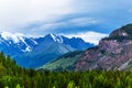 The North Chuyskiy mountain range. mountain Altai Royalty Free Stock Photo