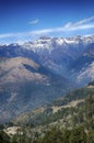 View of snowy Himalaya mountains