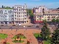 View of Soborna square, Vinnytsia, Ukraine