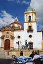 View of the Socorro Parish church, Ronda, Spain.