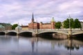 View on Sodermalm district. Stockholm. Sweden