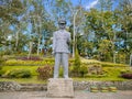 View of the Soeharto monument statue in the Soeharto hill tourist park, Badegan, Ponorogo, East Java, Indonesia