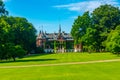 View of Sofiero palace in Sweden Royalty Free Stock Photo