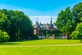 View of Sofiero palace in Sweden Royalty Free Stock Photo