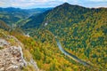 River between mountains. Pieniny National Park Royalty Free Stock Photo