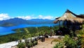 View of Solor Bay in the city of Larantuka, Flores, Indonesia