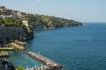 View of Sorrento bay and harbor