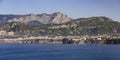 View of Sorrento from Regina Giovanna Queen`s bath. Royalty Free Stock Photo