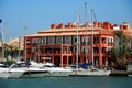 View of Sotogrande marina.