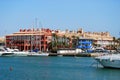 View of Sotogrande marina.