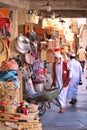 A View of Souq Waqif, an old traditional bazaar