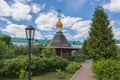 View of the source of Jacob of Rostov, photo was taken on a sunny summer day