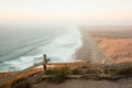 View from South Beach Overlook, at Point Reyes National Seashore, California Royalty Free Stock Photo