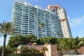 View from South Point Drive, Miami Beach, Florida Royalty Free Stock Photo