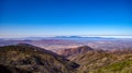 View South from San Bernardino Mountains Royalty Free Stock Photo