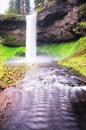 A View Of south Silver Falls Royalty Free Stock Photo