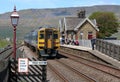 Ribblehead station, Settle Carlisle railway line Royalty Free Stock Photo