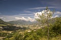 View at the Spanish Pyrenees Royalty Free Stock Photo