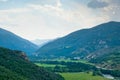 View of Spanish Pyrenees Royalty Free Stock Photo