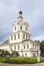 View of Spaso-Andronikov Monastery of Saviour is former monastery on the bank of the Yauza River Royalty Free Stock Photo