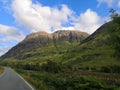 Landscapes of Scotland - Glencoe Royalty Free Stock Photo