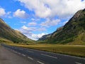 Landscapes of Scotland - Glencoe Royalty Free Stock Photo
