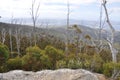 View from Sphinx Rock on Mt Wellington, Hobart.