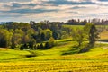 View of spring color in York County, Pennsylvania.