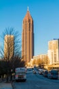 View of Spring Street NW in Downtown Atlanta, USA Royalty Free Stock Photo