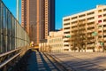 View of Spring Street NW in Downtown Atlanta, USA Royalty Free Stock Photo