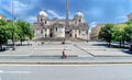 View of the square called Esquilino