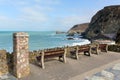 View from St Agnes Cornwall England UK Royalty Free Stock Photo