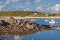 View of St. Agnes, Isles of Scilly Royalty Free Stock Photo