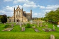 View of St Canices cathedral in Kilkenny in Ireland