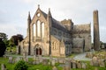 View of St Canices cathedral in Kilkenny in Ireland Royalty Free Stock Photo