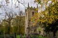 St Lawrence`s church, Eyam, Peak District, England Royalty Free Stock Photo