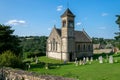 View of St Luke`s Church in the village of Frampton Mansell in Gloucestershire