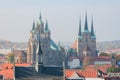 View upon the St. Marien Dom, Erfurt, Germany