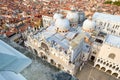 View of St Marks Basilica in Venice, Italy Royalty Free Stock Photo