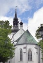 View of St Mary Cathedral Dome Church on Toompea Hill in old Tallinn, Estonia Royalty Free Stock Photo